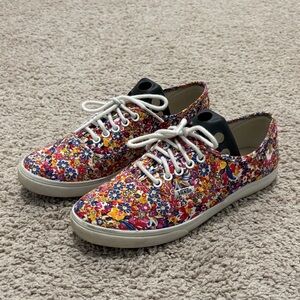 Vans Floral Canvas Shoes